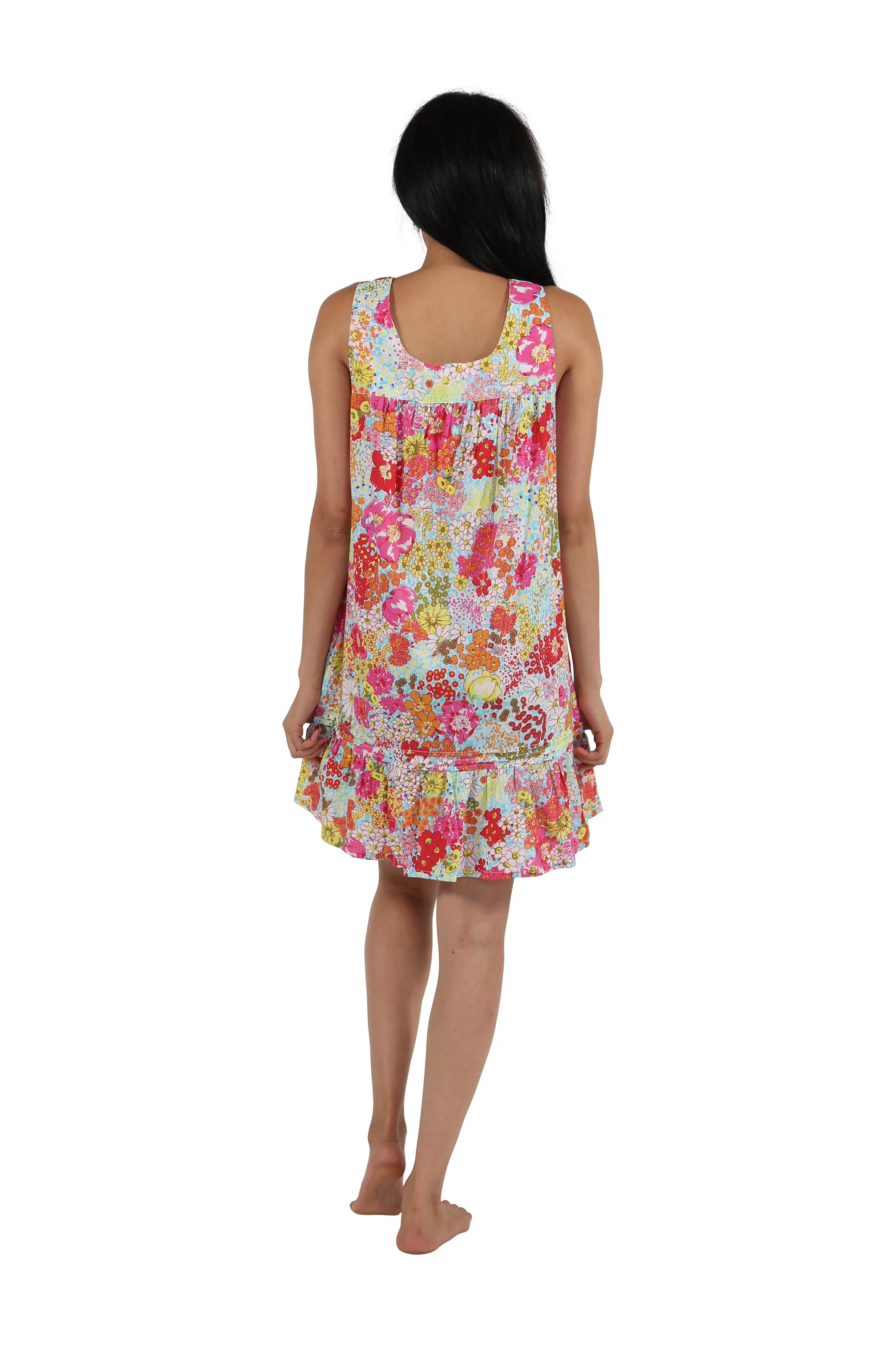 100% Cotton Floral Print Chemise