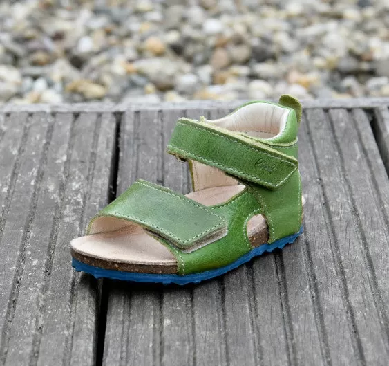 (2508-1) Emel Green Sandals