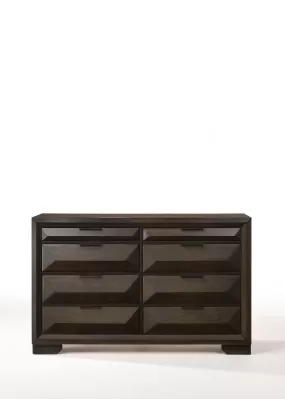 59 Espresso Solid Wood Standard Dresser/Chest