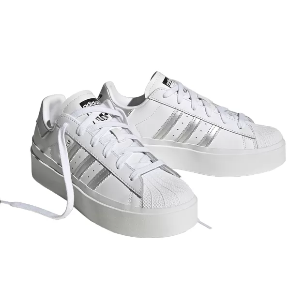 Adidas Originals Superstar Bonega IF7582 women's sneakers shoe white-silver-black