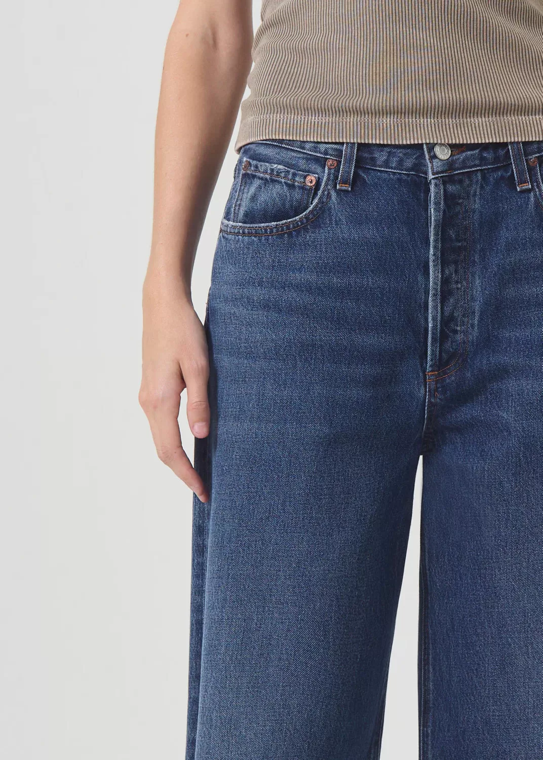 AGOLDE LOW SLUNG BAGGY jeans in image