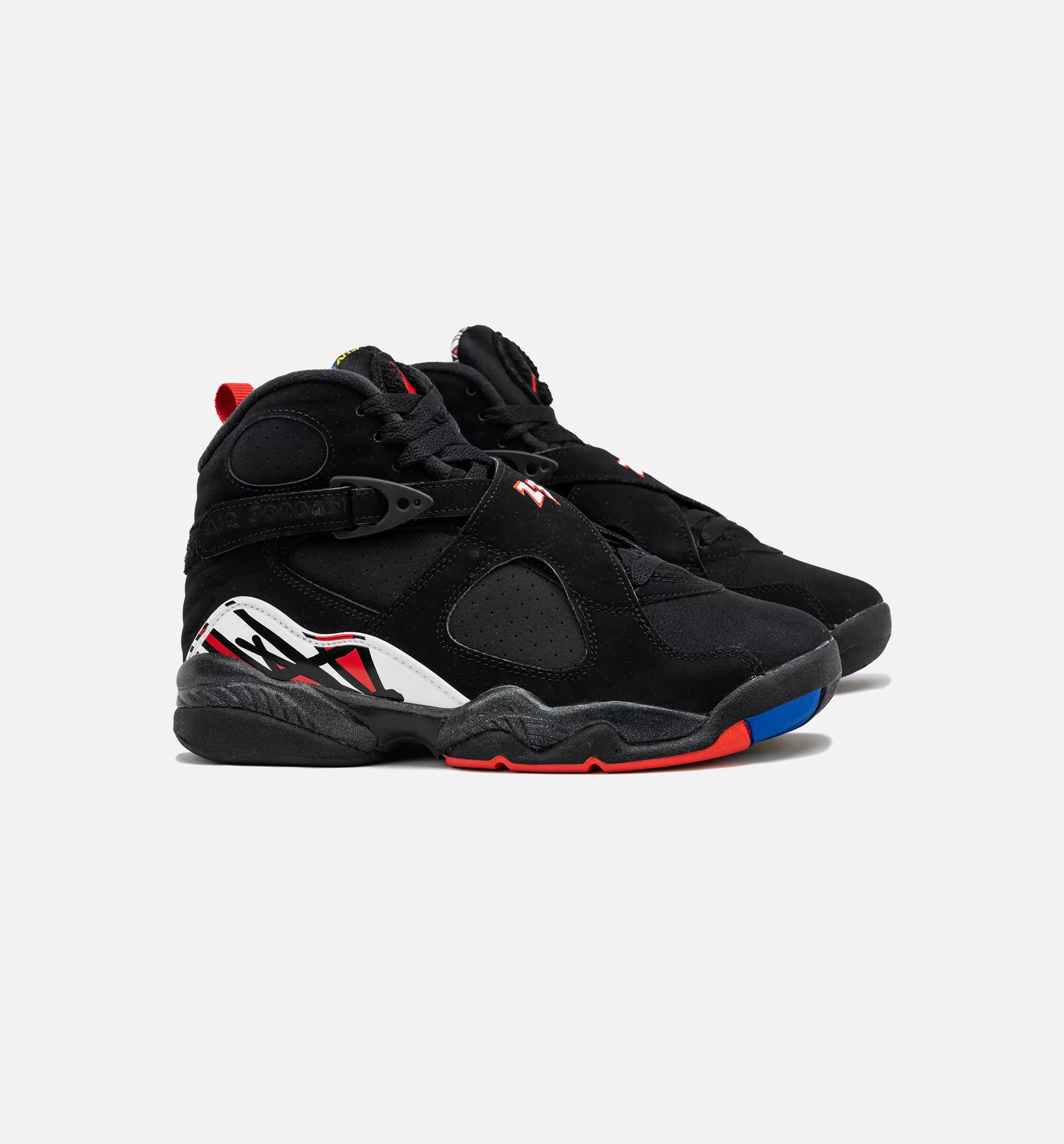 Air Jordan 8 Retro Playoffs Grade School Lifestyle Shoe - Black