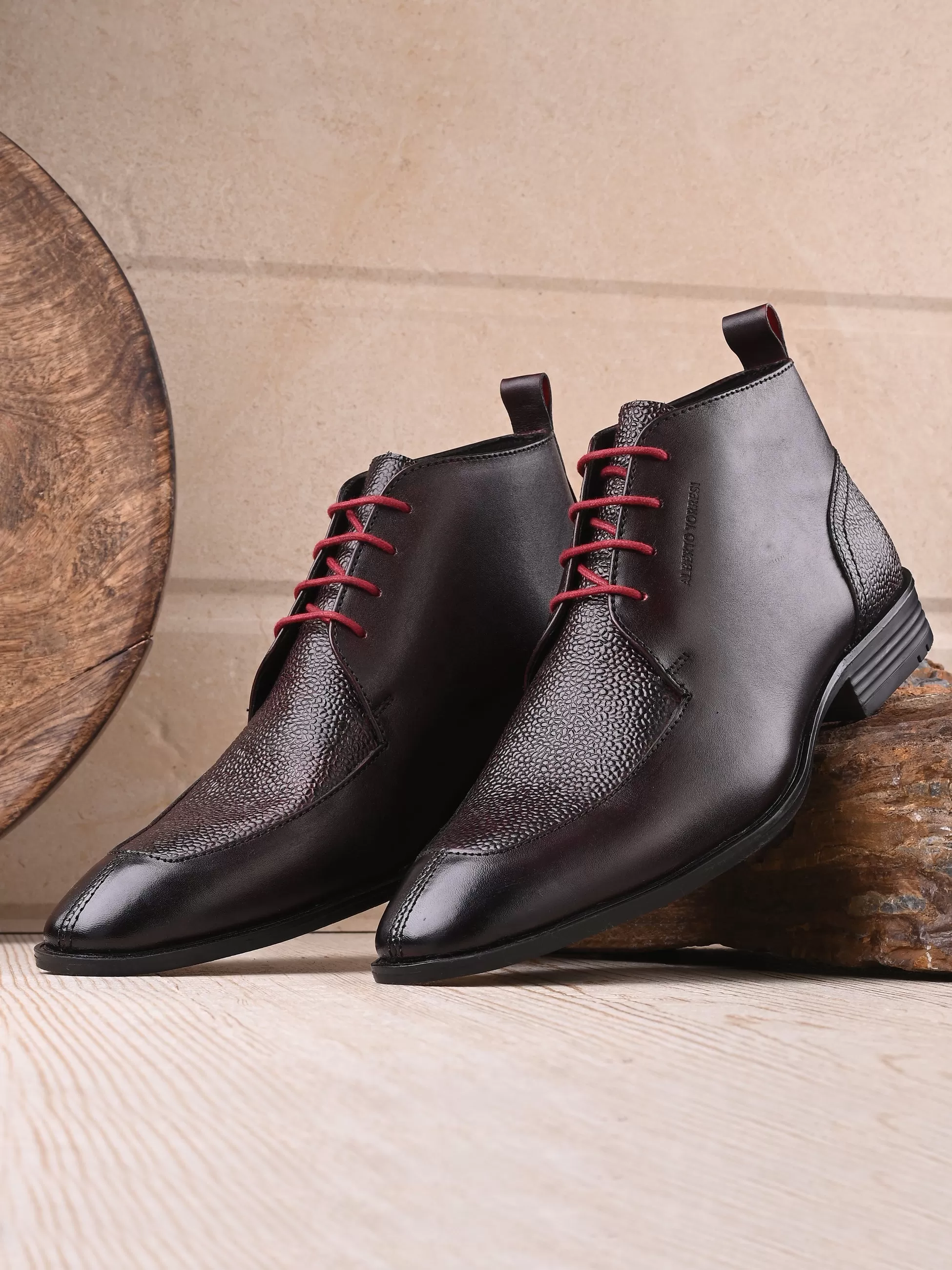 Alberto Torres Genuine Leather Chukka Boot