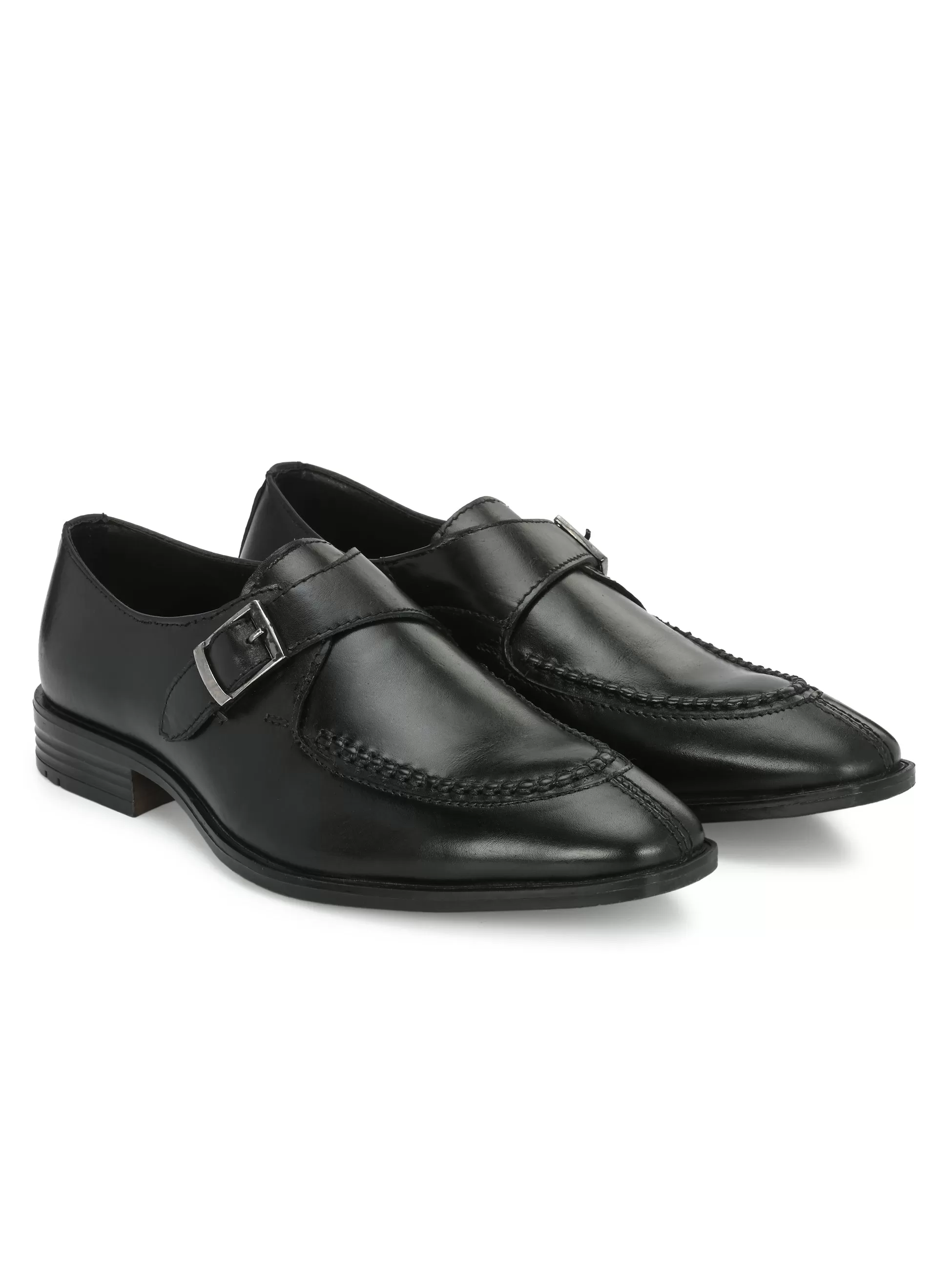 Alberto Torresi Genuine Leather Monk Shoes