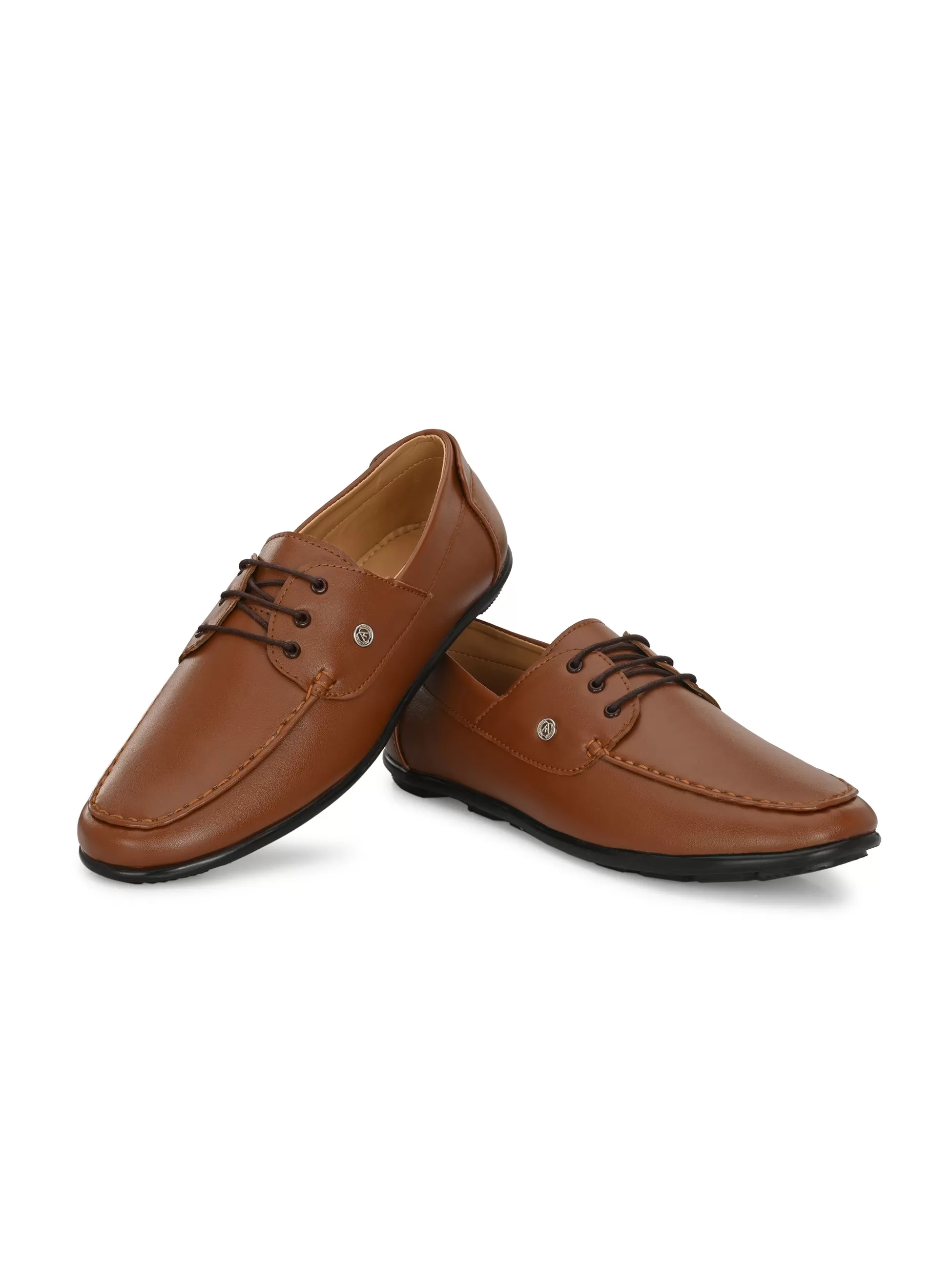 Alberto Torresi Moore Men's Tan Boat Shoes