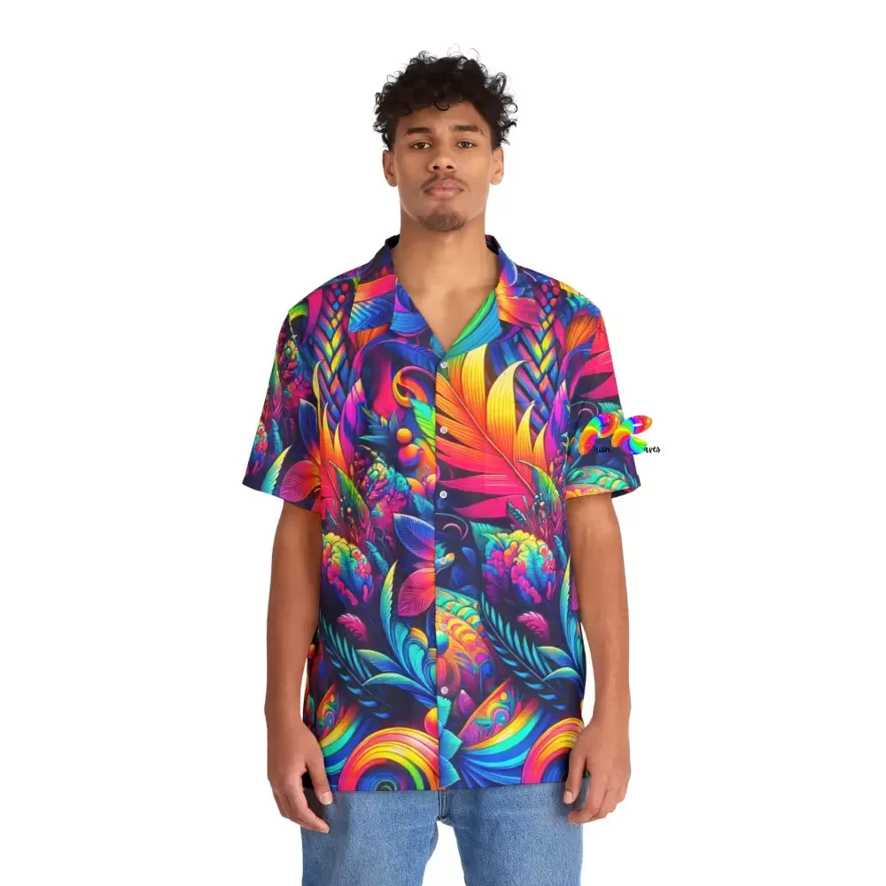 Aloha Psychedelica Men's Hawaiian Shirt