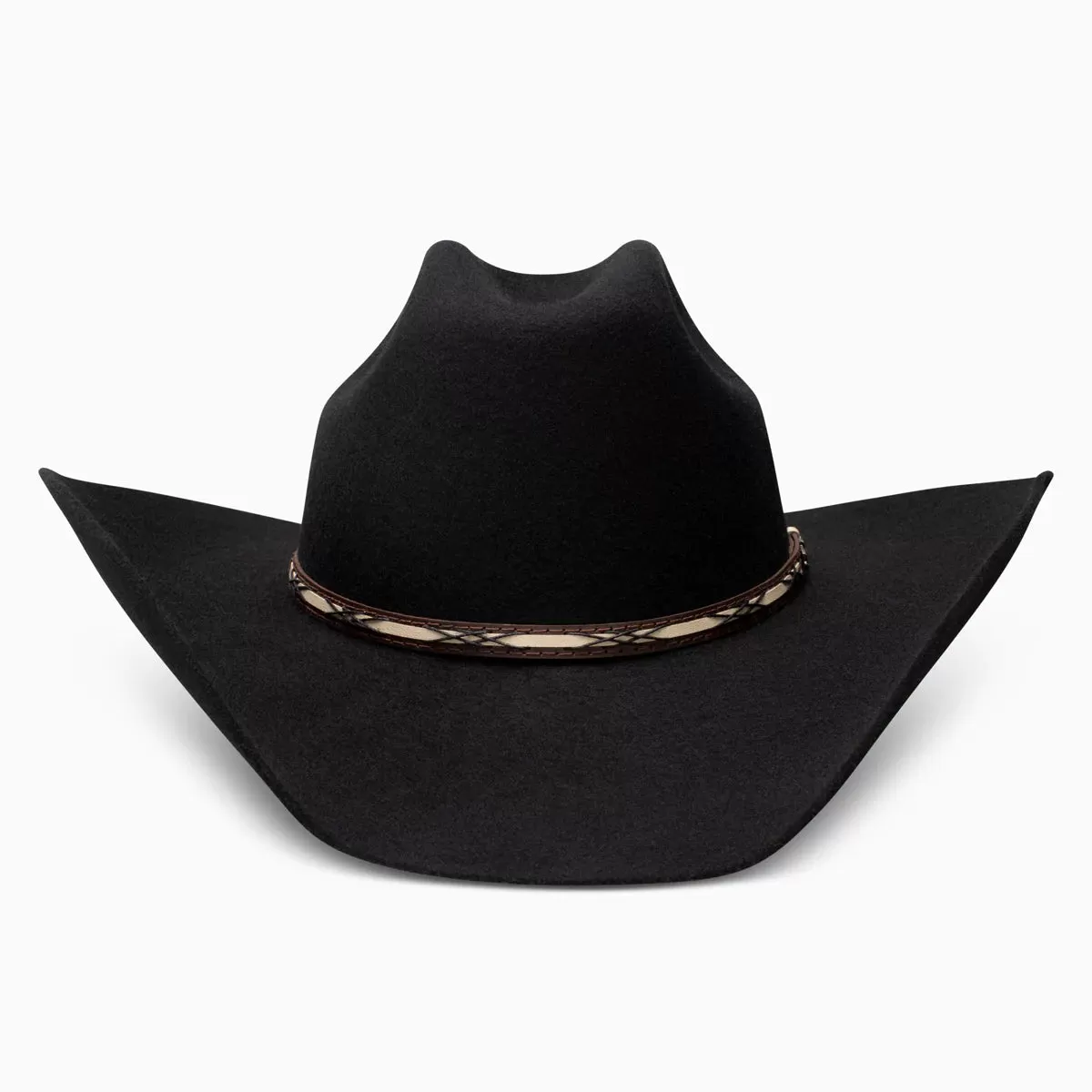 AMARILLO SKY BLACK WOOL FELT HAT