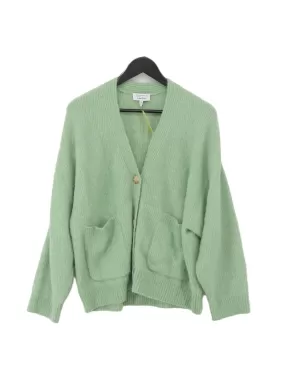 & Other Stories Women's Cardigan S Green Polyester with Elastane, Wool