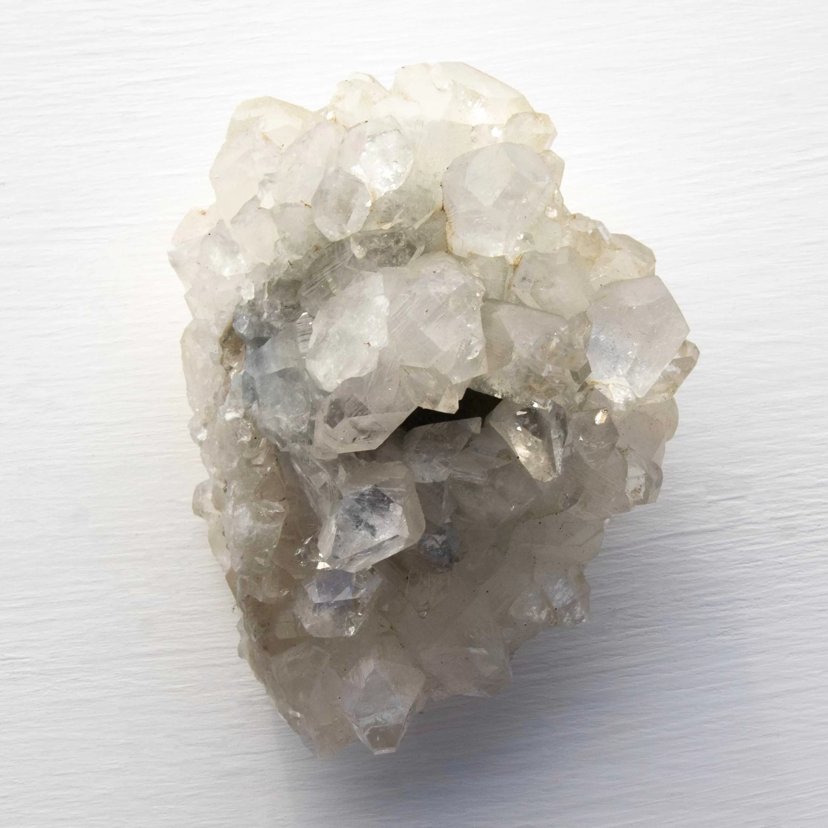 Apophyllite- White, Cluster