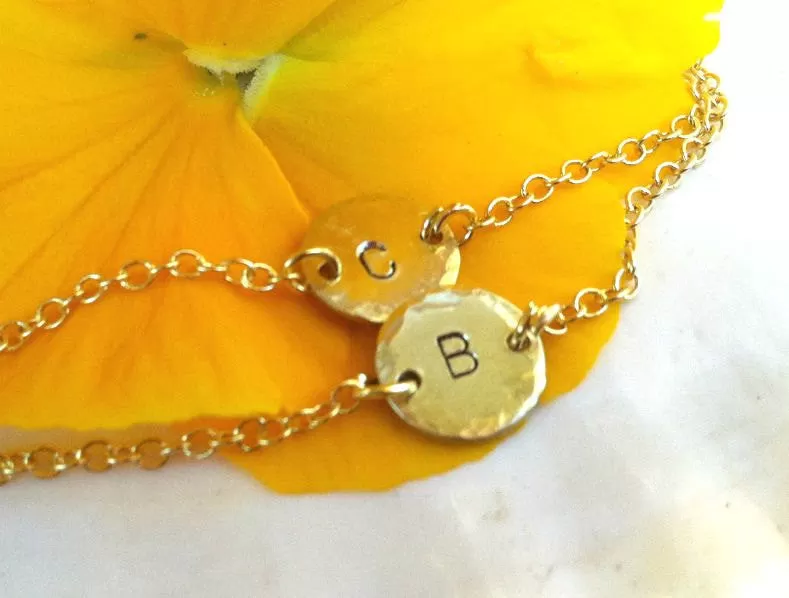 Baby Bracelet, Child's Bracelet, Monogram Bracelet