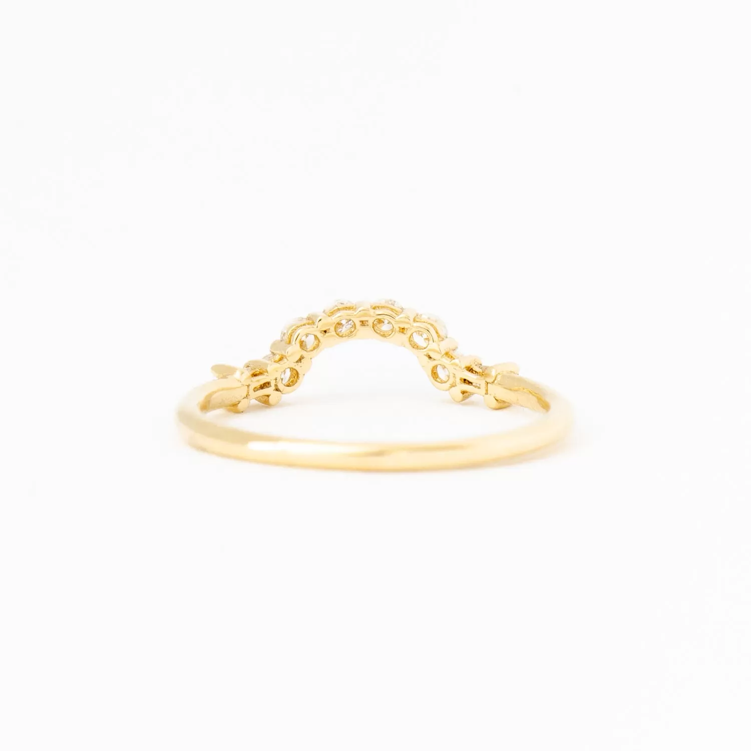 Baguette Diamond Arch Ring