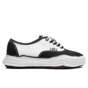 Baker Low Top Sneakers - Black/White