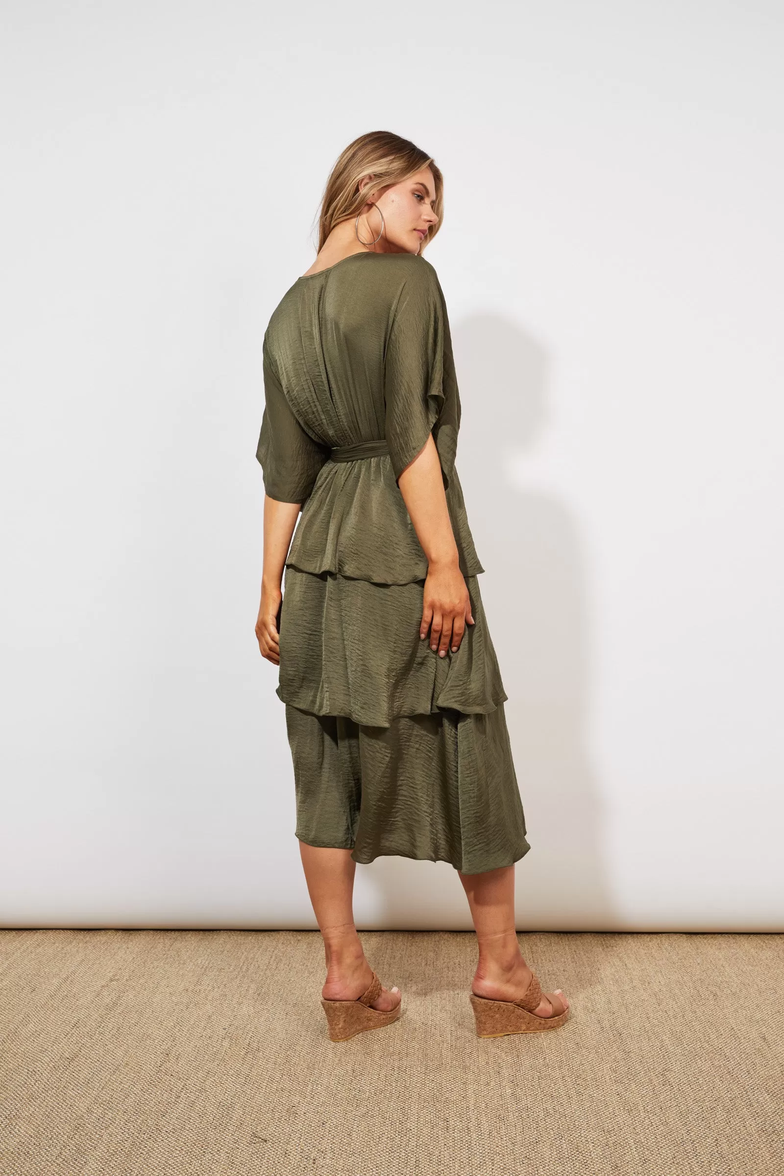 Barbados Dress, Khaki