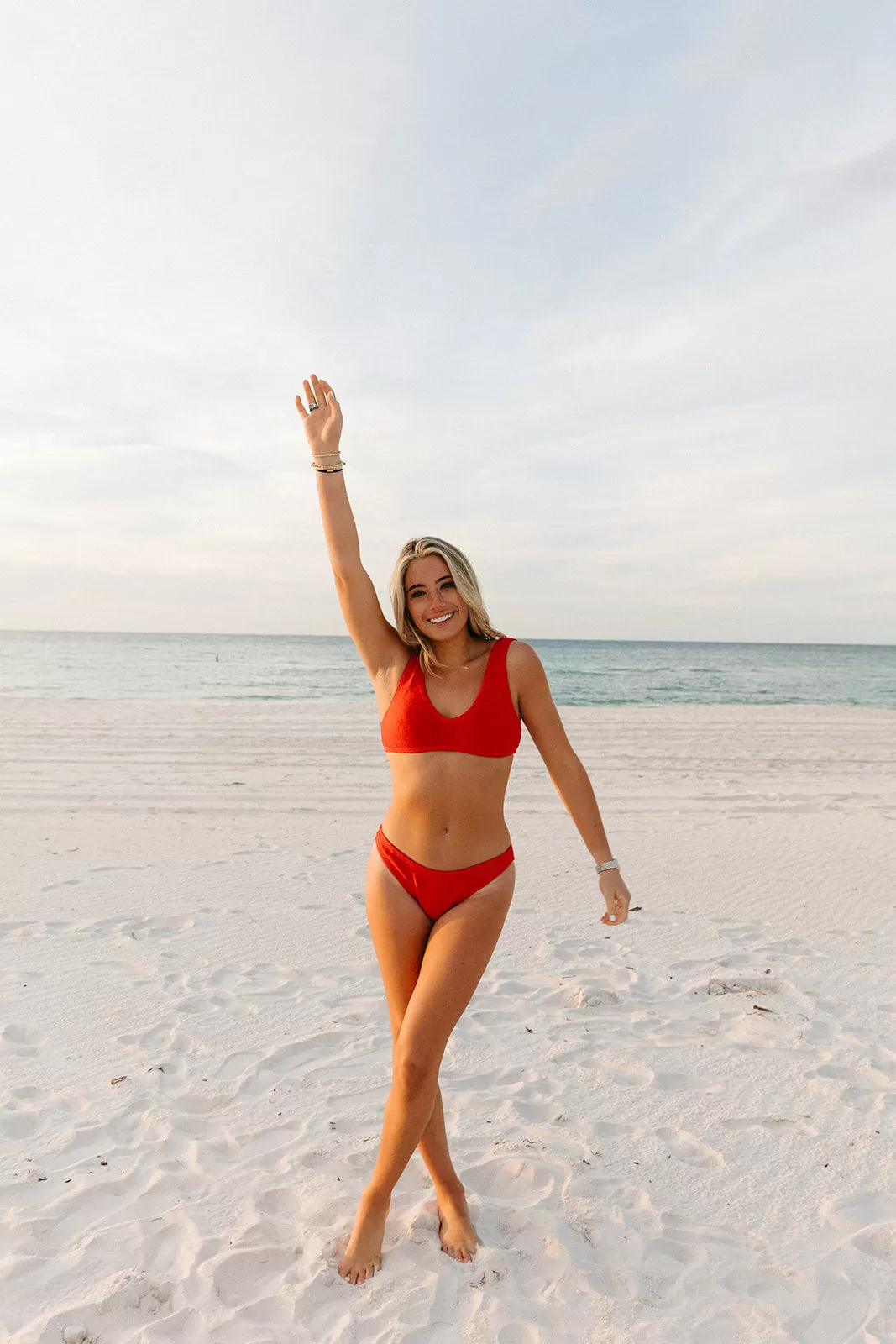 Barcelona Swim Bottoms - Red