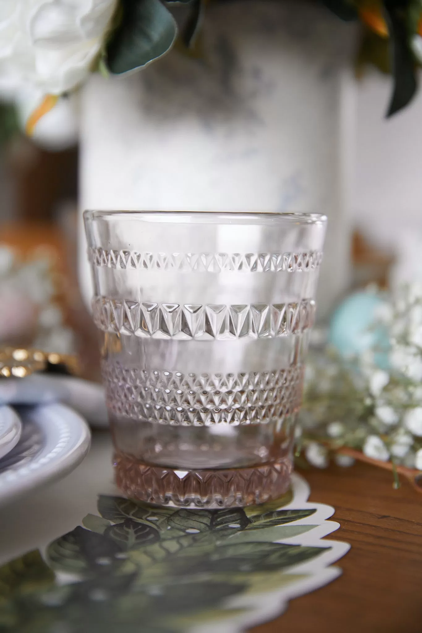 Blush Beverage Glass