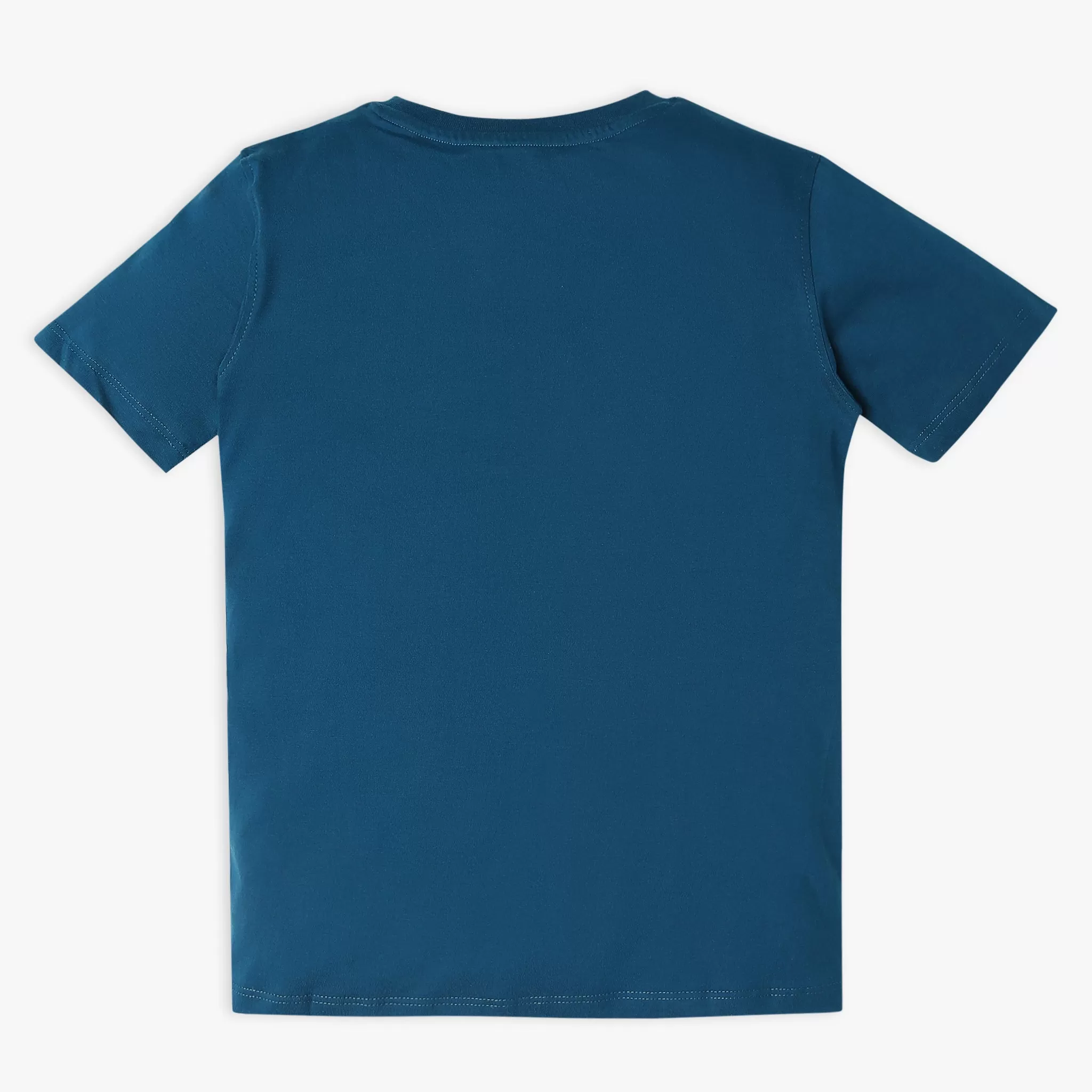 Boy's Regular Fit Solid T-Shirt