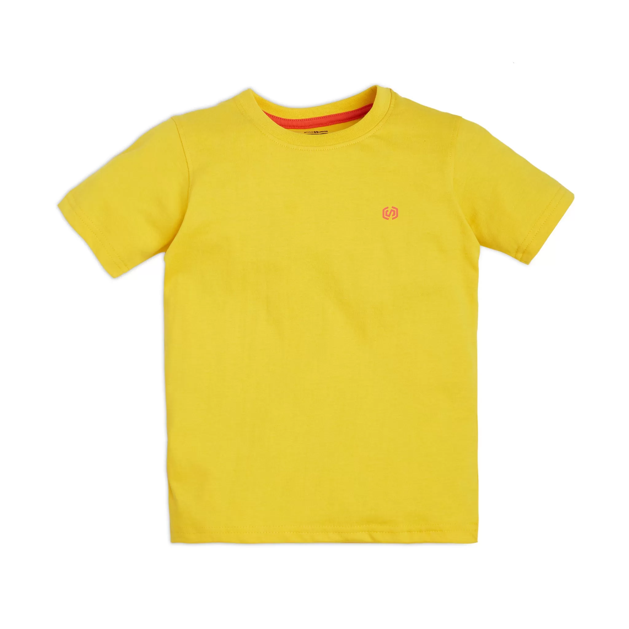 Boy's Regular Fit Solid T-Shirt