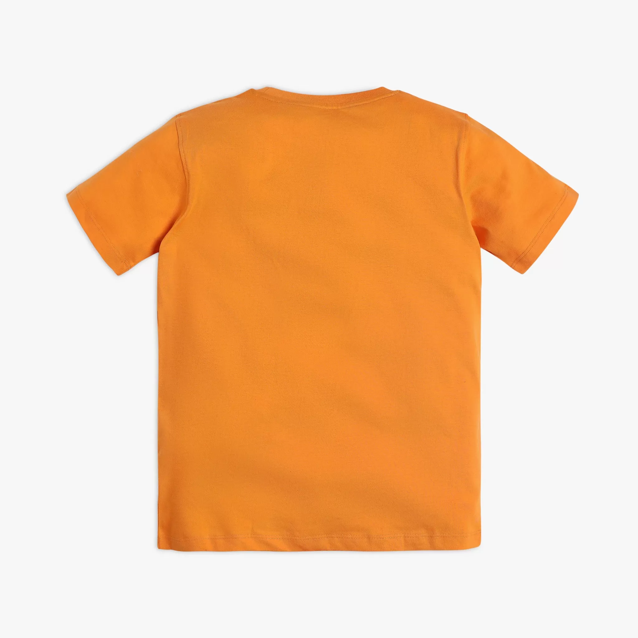 Boy's Regular Fit Solid T-Shirt