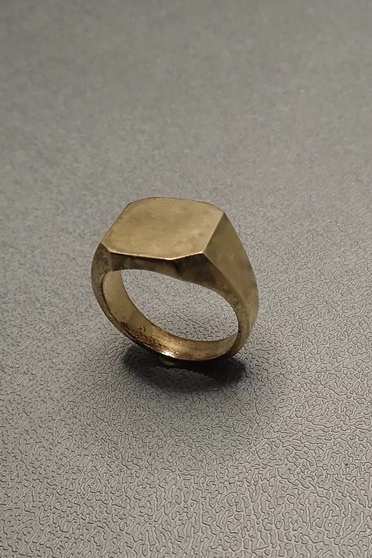 BRONZE RING - one made