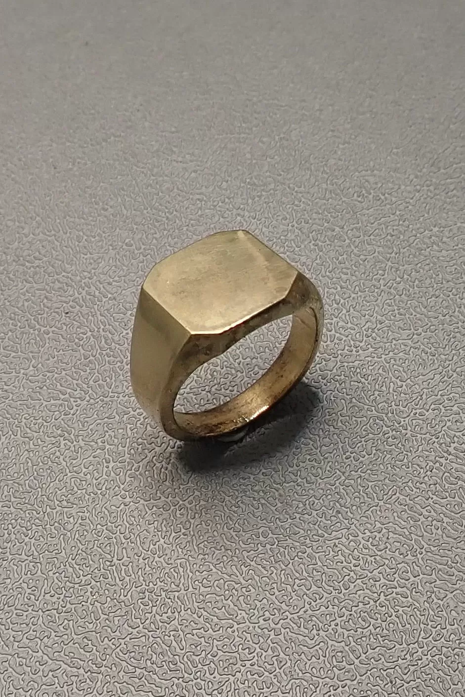 BRONZE RING - one made