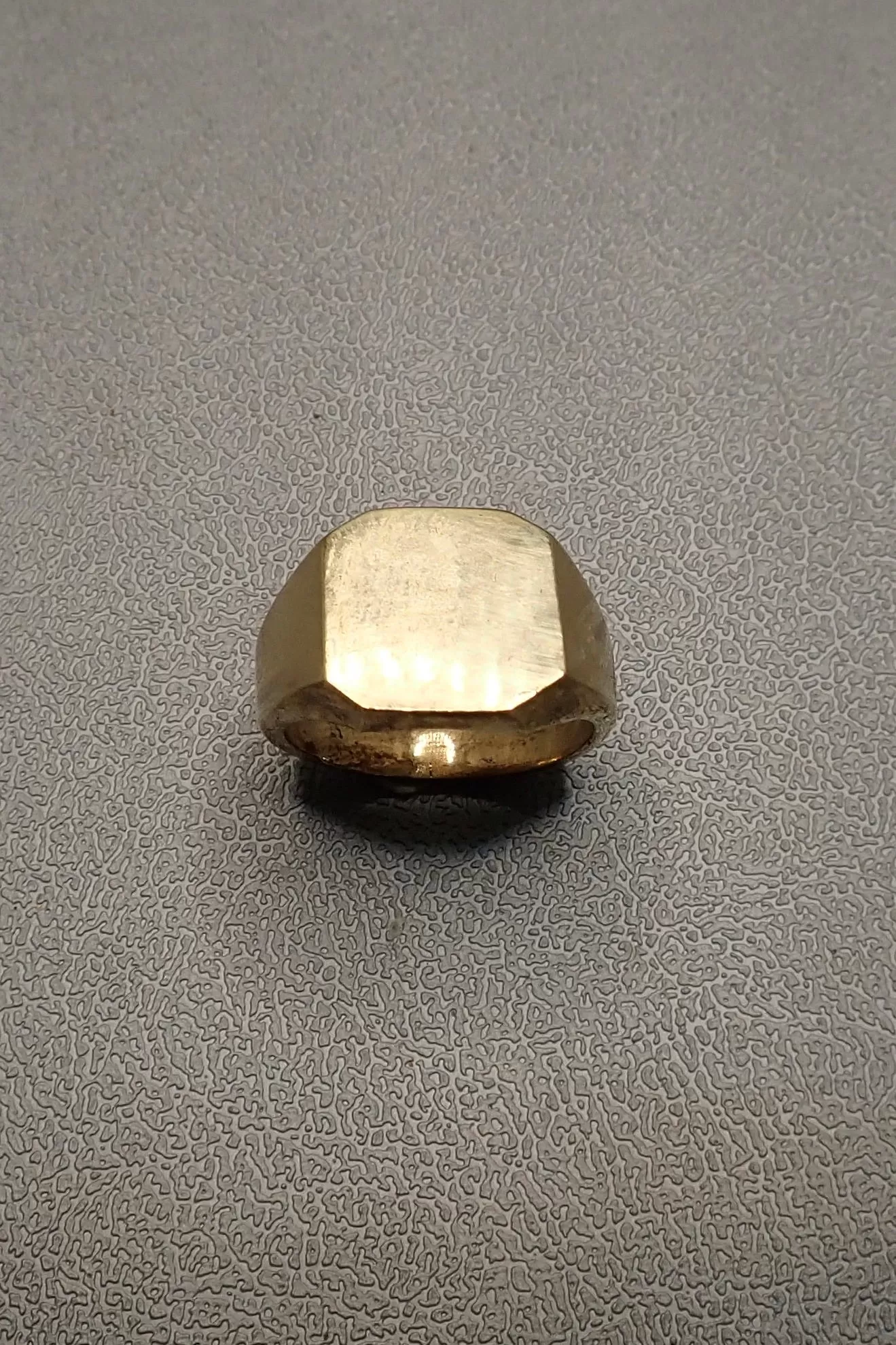 BRONZE RING - one made