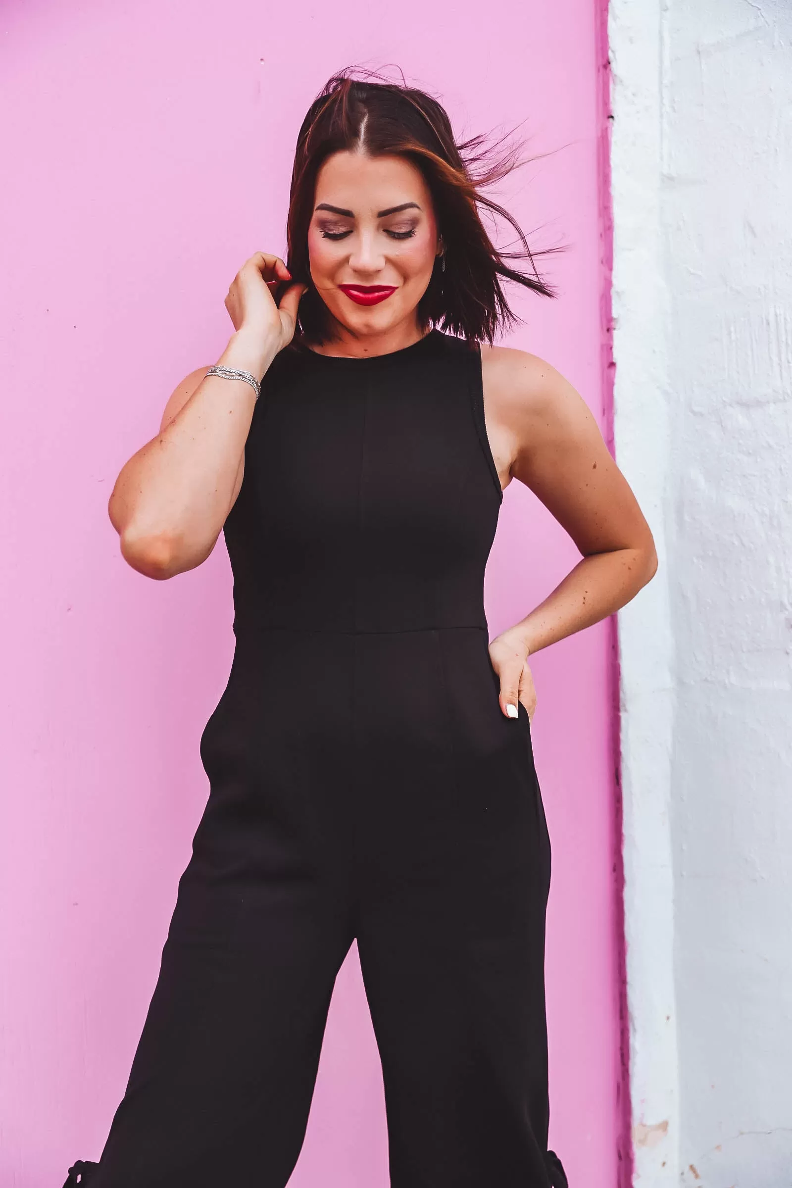 Chelsie Jumpsuit-Black