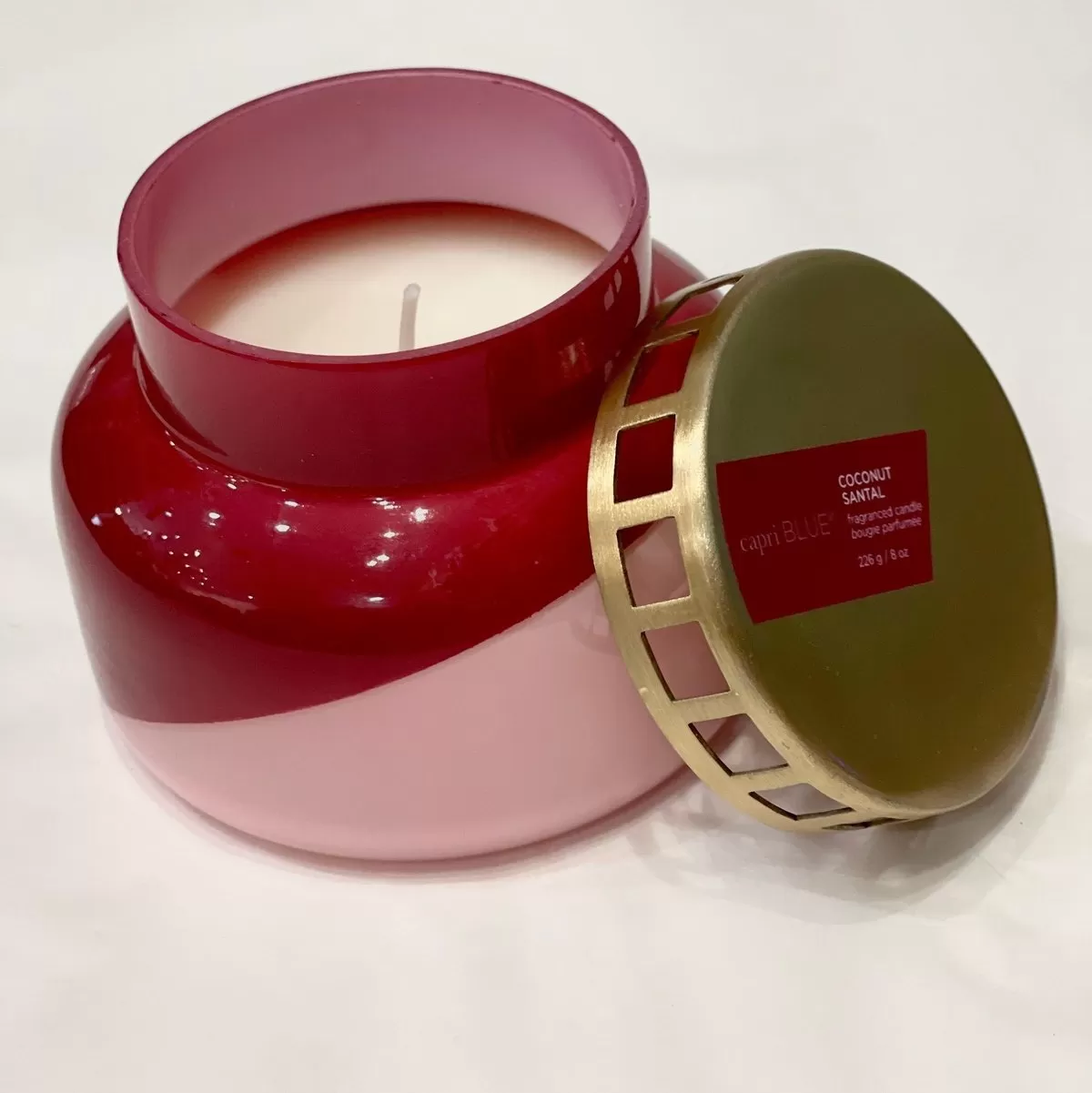 Coconut Santal 2 Tone Petite Candle