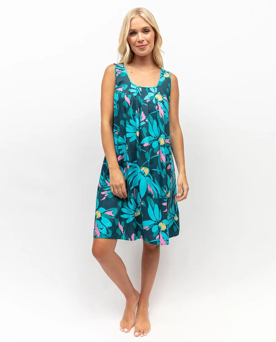 Cove Floral Print Short Nightdress