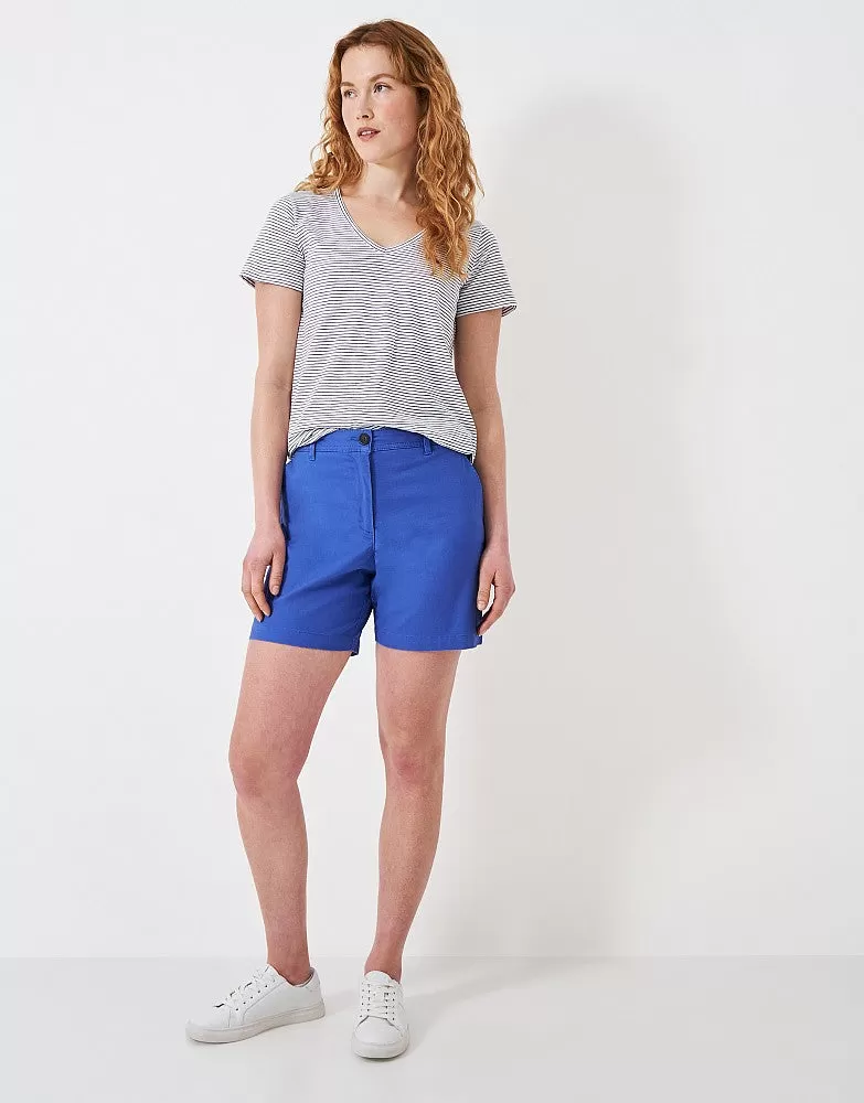 Crew Clothing - Chino Shorts - Strong Blue