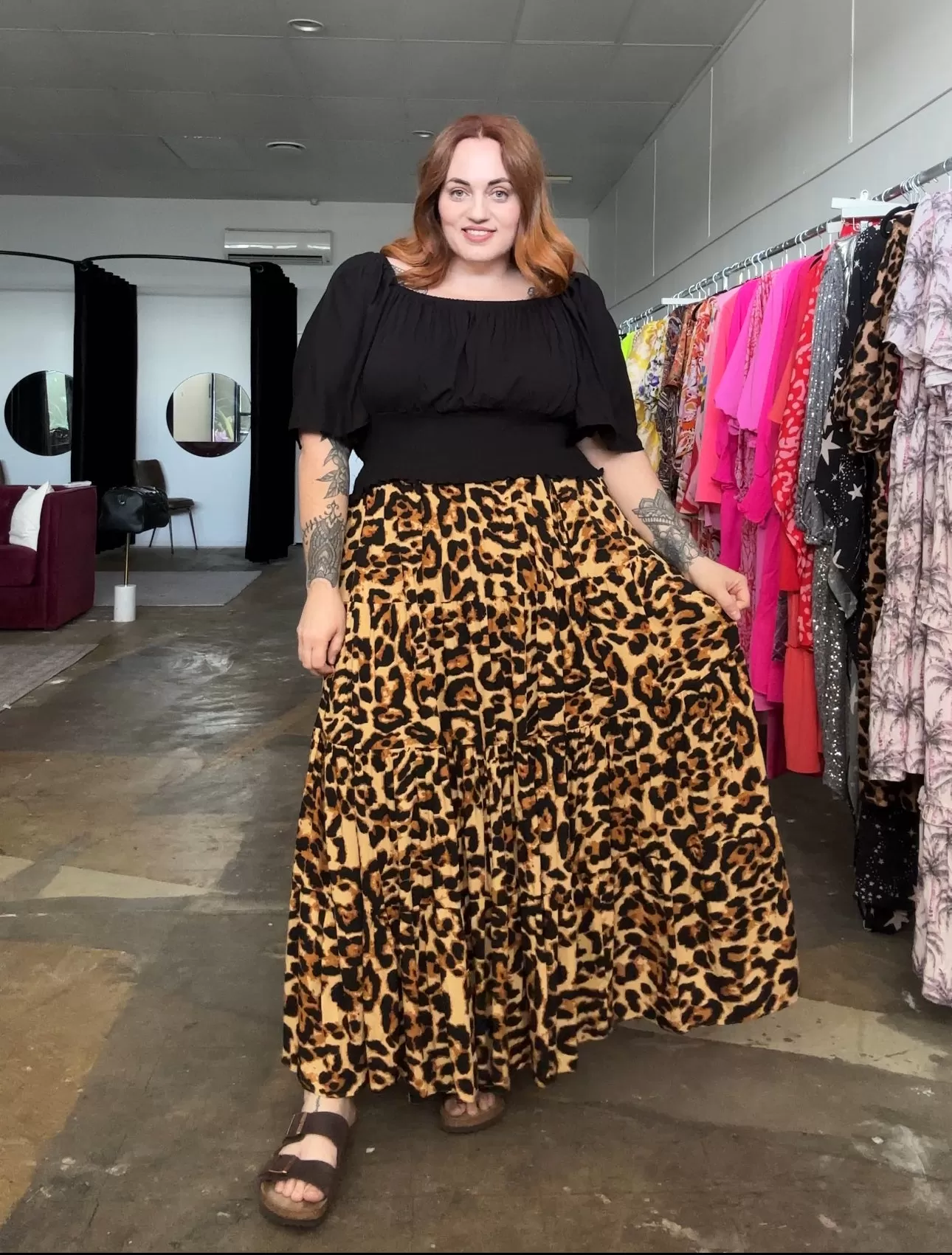 Delilah skirt - Animal print