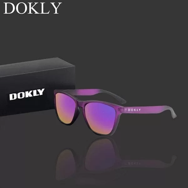 Dokly Real Polaroized Sunglasses Men and women polarized sunglasses Square Sun Glasses eyewear Oculos De Sol