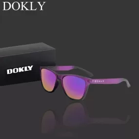 Dokly Real Polaroized Sunglasses Men and women polarized sunglasses Square Sun Glasses eyewear Oculos De Sol