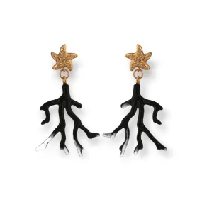 EARRINGS 2731 Black color