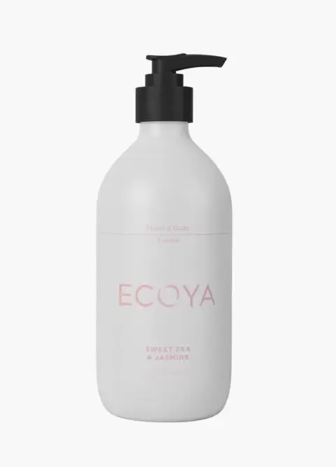 Ecoya Sweet Pea & Jasmine Hand & Body Lotion 450ml