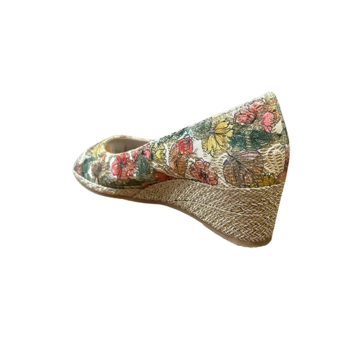 Emma927 Beige Multi Wedge