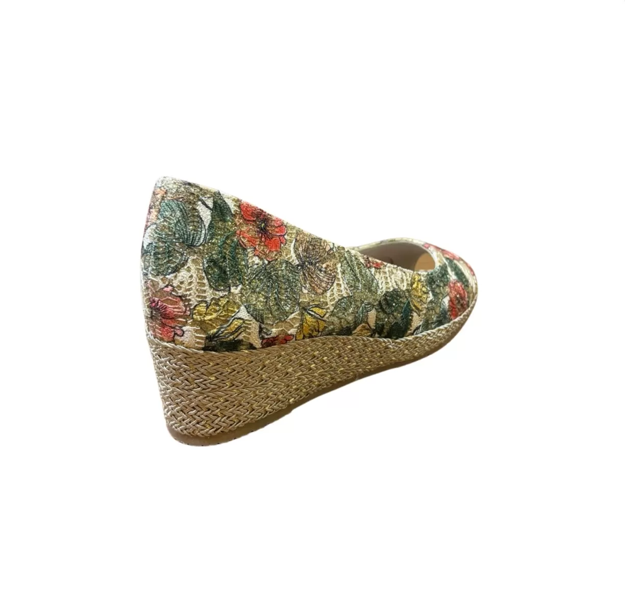 Emma927 Beige Multi Wedge