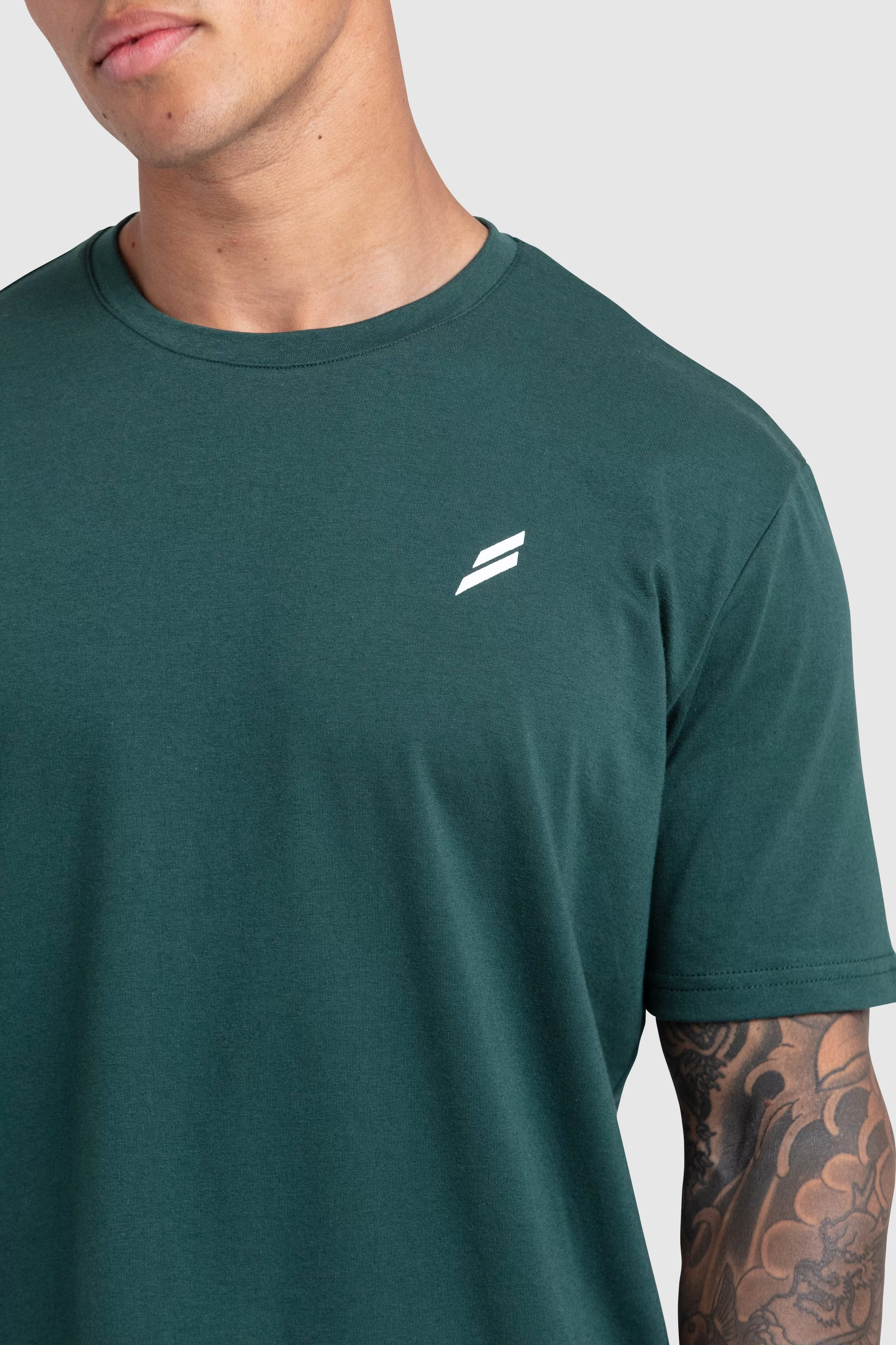 Essential Regular Fit Tee - Forest Green