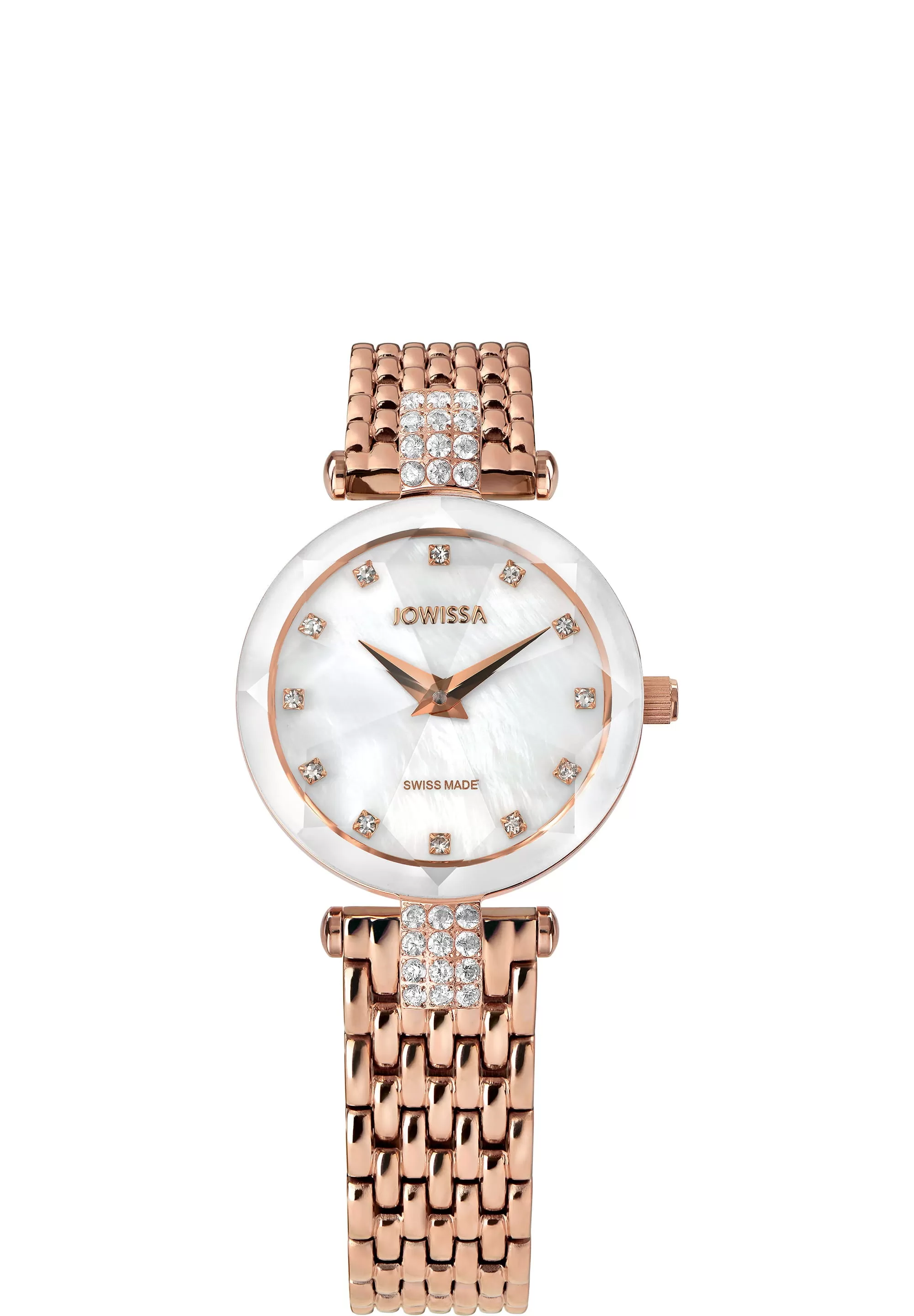 Facet Strass Swiss Ladies Watch J5.635.S