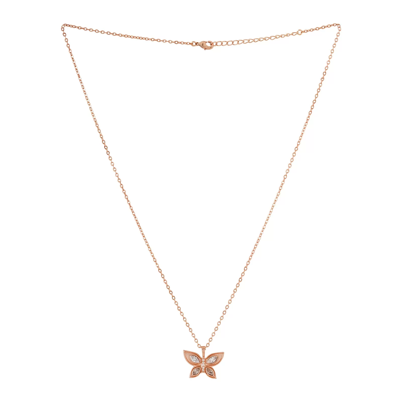 Farasha Rosegold Pendant Chain