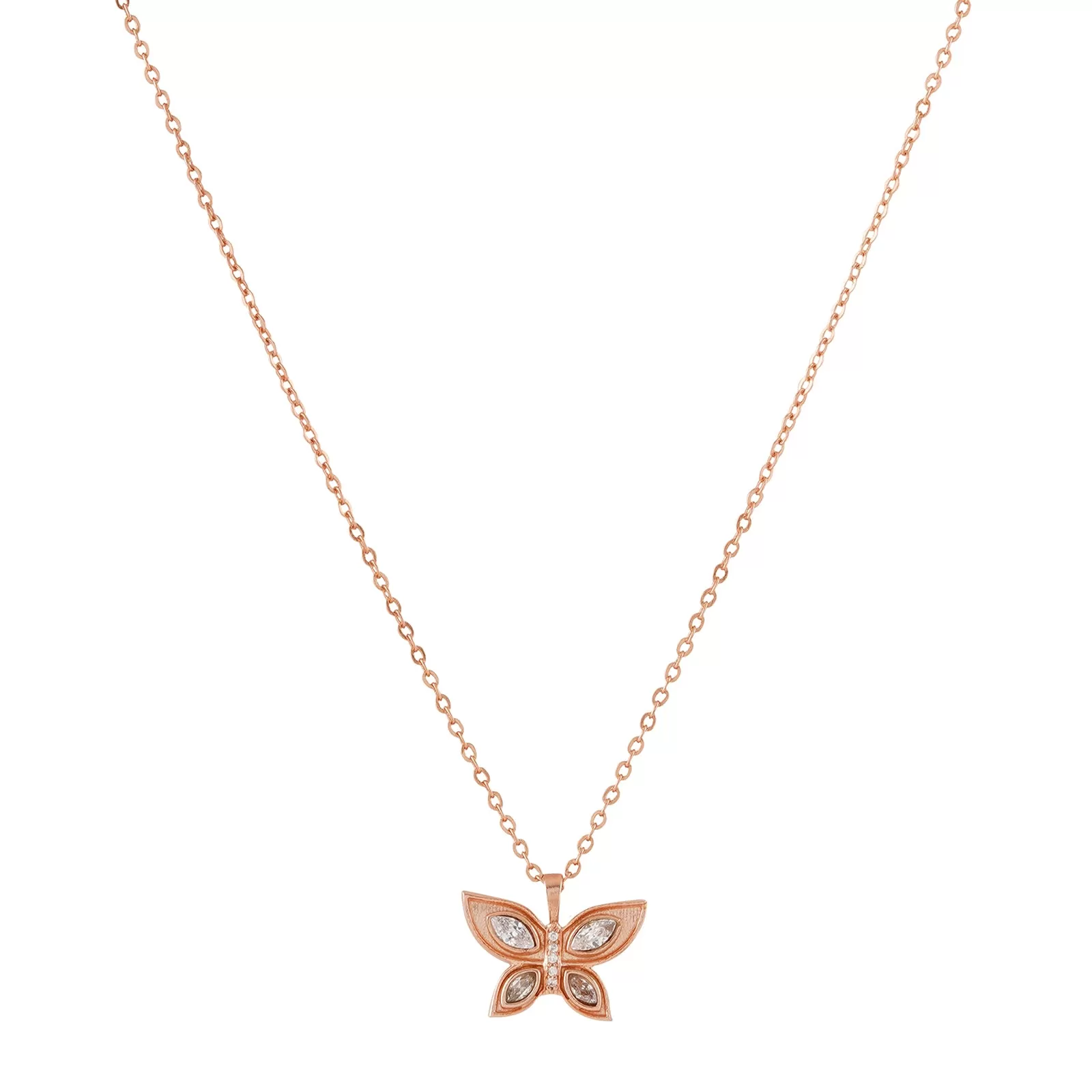 Farasha Rosegold Pendant Chain