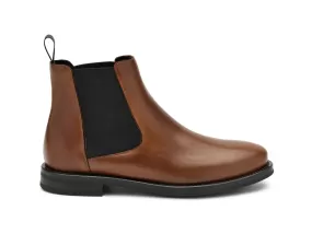 Frau Donna Chelsea Boots Invernali Tomaia Pelle Anticata