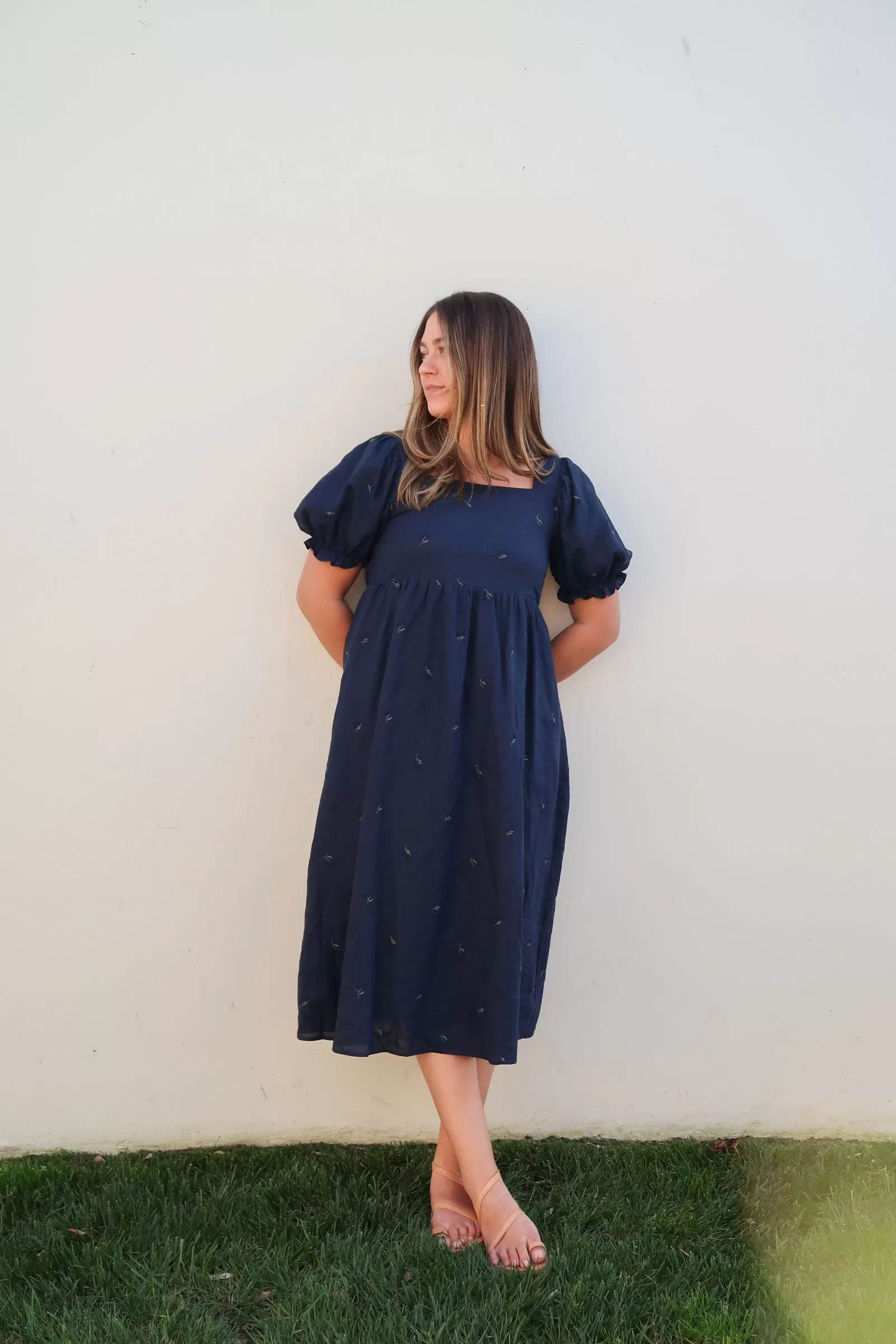 Geneva Linen Dress