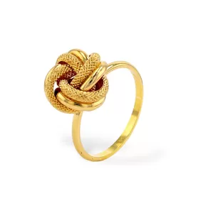 Gold 10k love nock ring