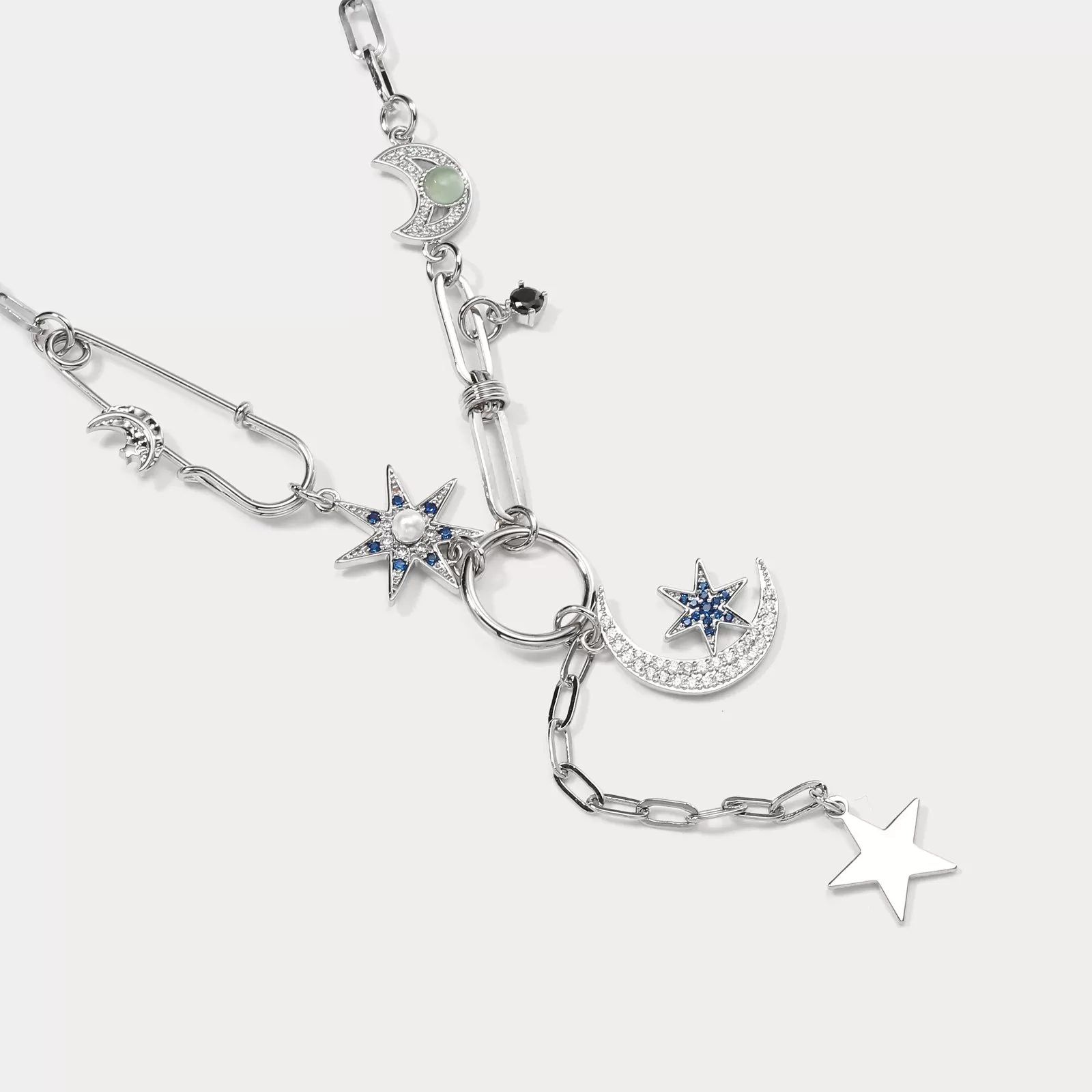 Guardian of the Stars and Moon Necklace