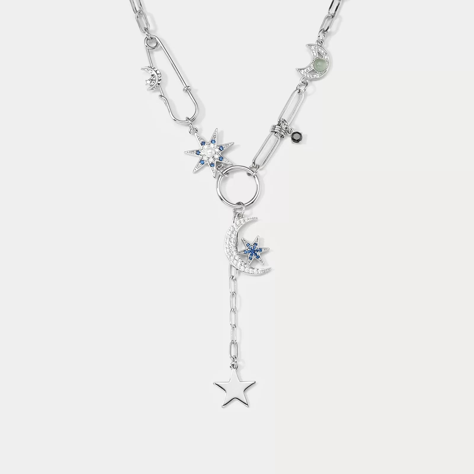 Guardian of the Stars and Moon Necklace