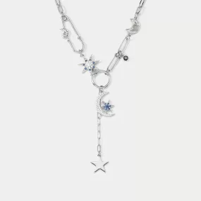 Guardian of the Stars and Moon Necklace