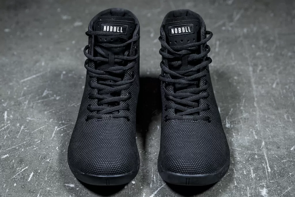 HIGH-TOP BLACK TRAINER (MEN'S).