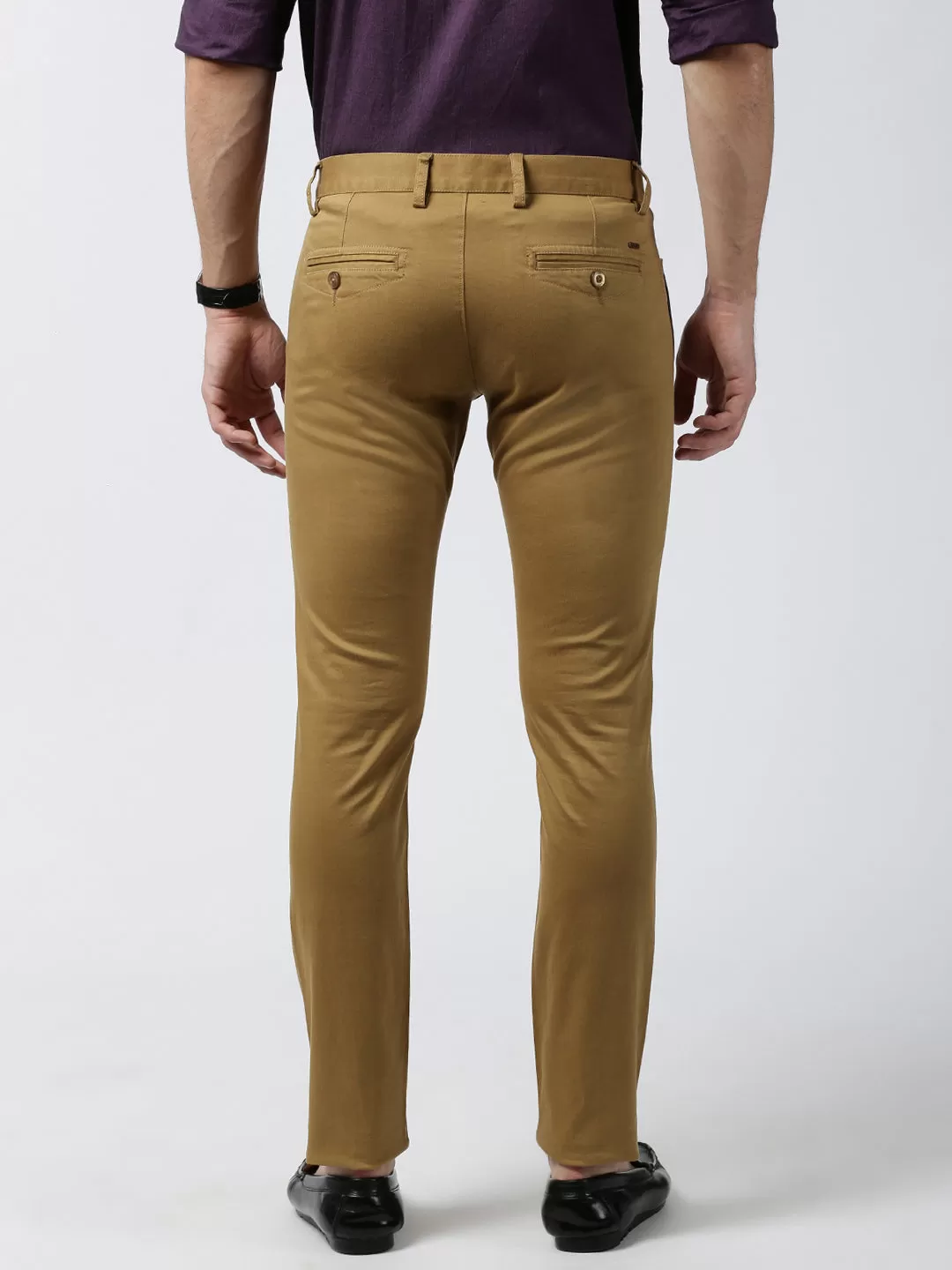 JDC Casual Solid Trouser - Khaki