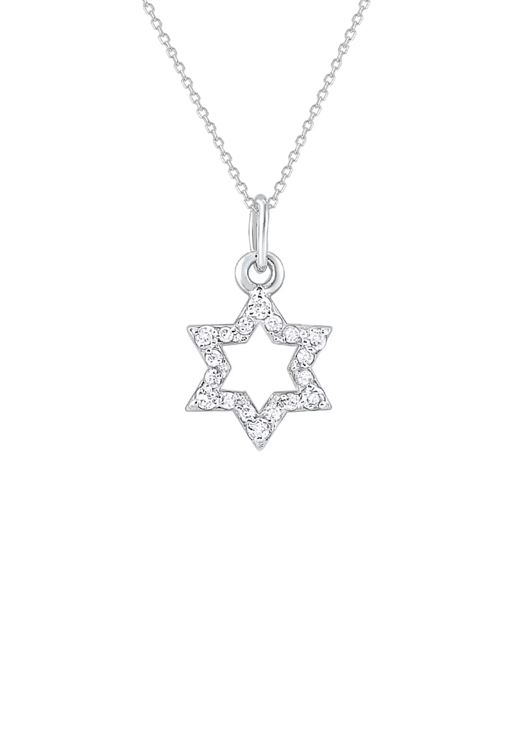 KC Designs 14KWG Diamond Star of David Pendant Necklace | 16"