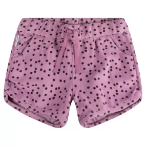 Kinder Short Stip Violet